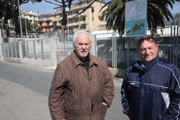 Da sinistra, Ferruccio Spia e Franco Moraglia