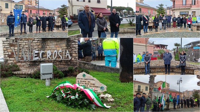 Giornata del Ricordo, Vallecrosia non dimentica le vittime delle foibe e l'esodo giuliano-dalmata (Foto e video)