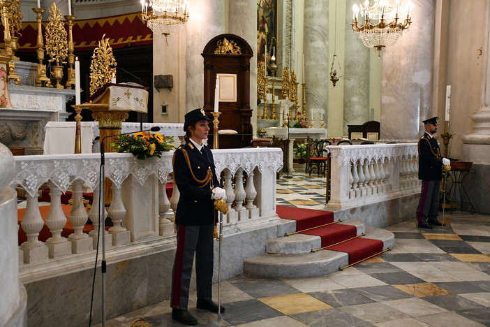 Imperia, la Polizia in festa per San Michele Arcangelo (foto)