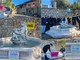 Cultura della legalità, Bordighera inaugura la fontana di Dodò alle case confiscate alla mafia (Foto e video)