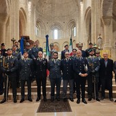 Ventimiglia, l'associazione nazionale finanzieri d'Italia ricorda i colleghi defunti (Foto e video)