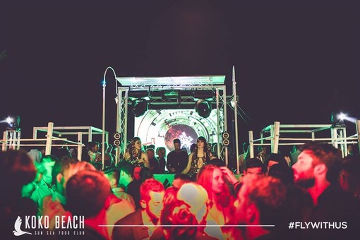 Al Koko Beach di Imperia il mese di Luglio comincia con un'altra serata all'insegna del divertimento e dell'ottima musica