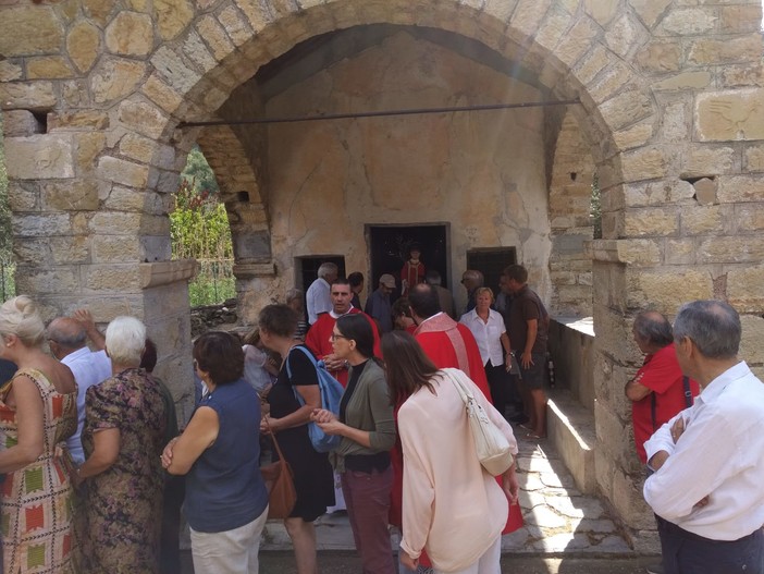 Chiusanico: le foto della processione di San Lorenzo che si è svolta oggi