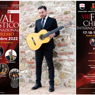 Mancano pochi giorni al Sanremo International Guitar Festival: venerdì aprirà Diego Campagna