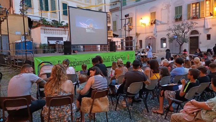 Sanremo in piazza san Siro fil sotto le stelle con Raya e l’ultimo drago