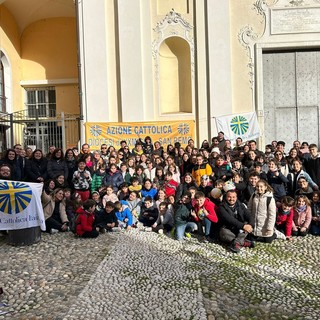 Percorso pace dei ragazzi dell’Azione cattolica della Diocesi di Ventimiglia (foto)