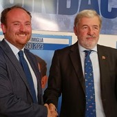 Marco Bucci presidente della Regione Liguria, Di Muro: &quot;Insieme lavoreremo al meglio per lo sviluppo di Ventimiglia&quot;