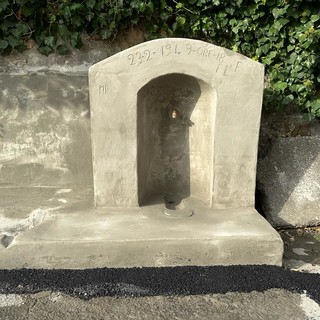 Ripristinata la fontana di Pairola a San Bartolomeo al Mare
