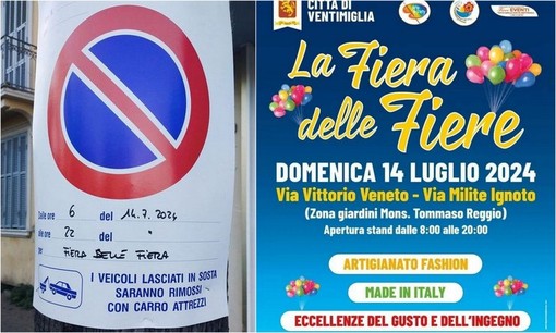 Al via &quot;La fiera delle fiere&quot;, cambia la viabilità a Ventimiglia: ecco i divieti (Foto)