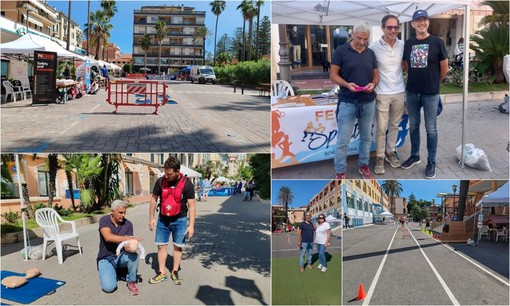 'Festa dello Sport', attività fisica e divertimento a Bordighera (Foto e video)