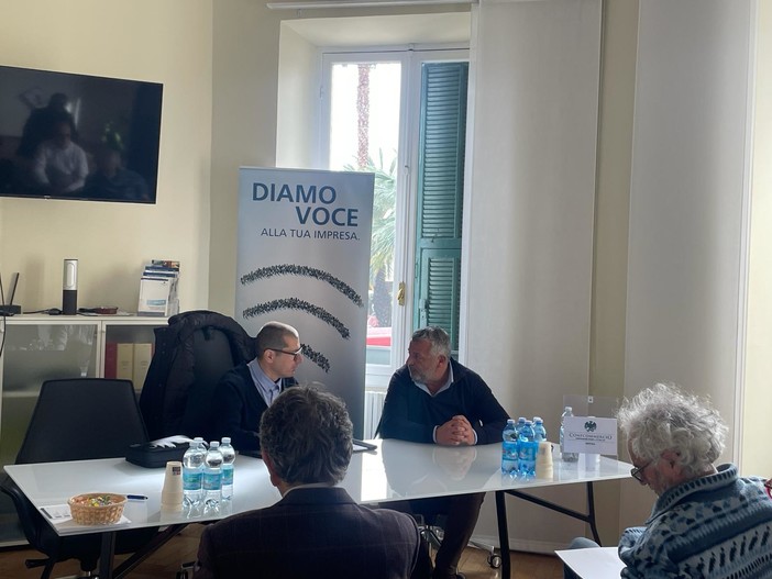 Sanremo, incontro tra Confcommercio e il candidato Fellegara: &quot;Decoro, pulizia e grandi opere sono gli obiettivi da centrare&quot;