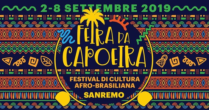 Dal 2 all'8 settembre, Feira da Capoeira 2019, Festival di Cultura Afro-Brasiliana nel Ponente ligure