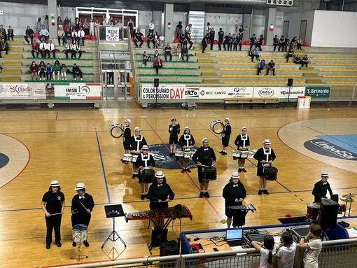 Successo al 'Color Guard &amp; Percussion Day' per Banda musicale città di Ventimiglia (foto)