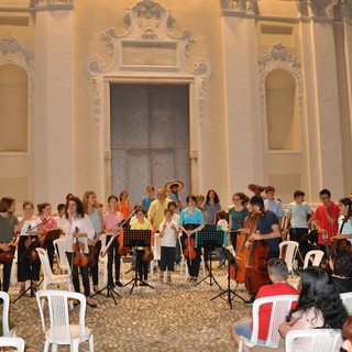 Sanremo: il 22 giugno scorso il concerto dell'Orchestra Giovanile della Pigna e della Giovane Orchestra della Riviera dei Fiori Note Libere