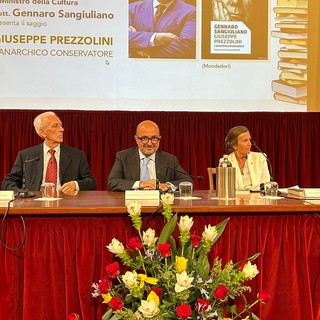 A Sanremo il ministro della Cultura Gennaro Sangiuliano: &quot;Il turismo è cambiato, c'è grande sete di conoscenza&quot; (Foto e video)