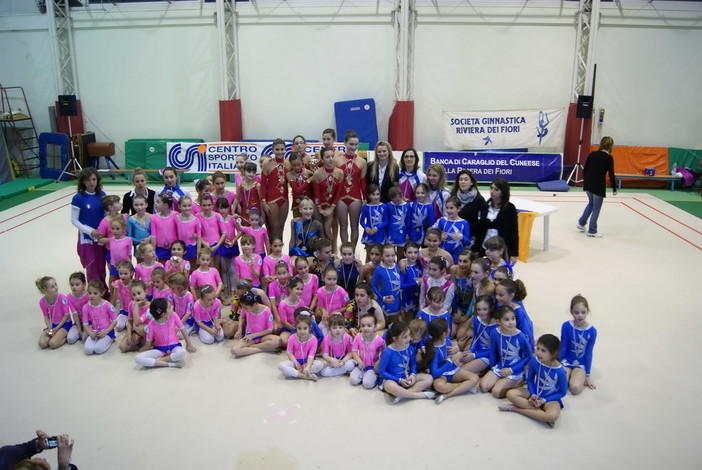 Weekend all'insegna della ginnastica artistica per la provincia di Imperia