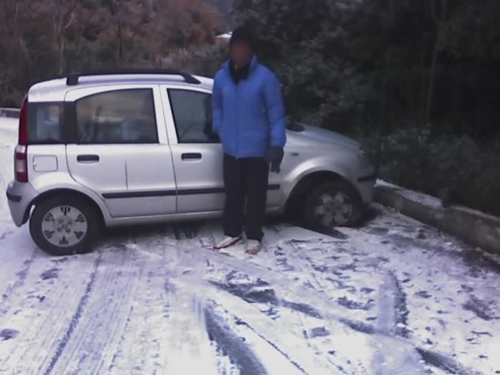 Sanremo: ripristinata la viabilità a San Romolo dopo il blocco per il ghiaccio