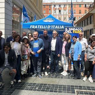 Sanremo: domani pomeriggio in via Escoffier il gazebo informativo di Fratelli d'Italia per le Regionali