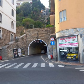 Imperia, riaperta al traffico galleria Gastaldi