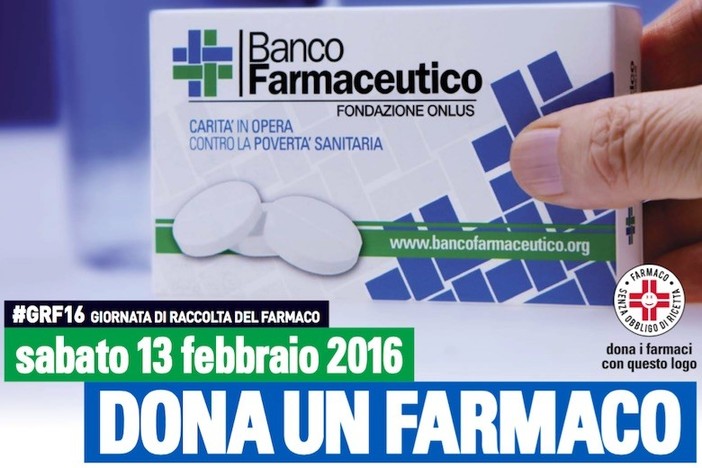 Anche in provincia di Imperia sabato si terrà la XVI Giornata di Raccolta del Farmaco, ecco quali farmacie aderiranno