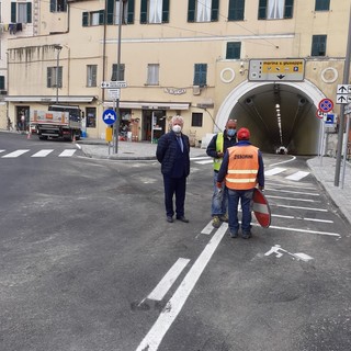 Ventimiglia: dopo mesi di lavoro riaperta la galleria degli Scoglietti