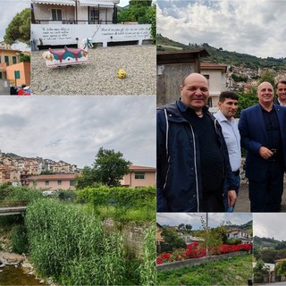 Entroterra, il senatore Gianni Berrino visita San Biagio della Cima (Foto e video)