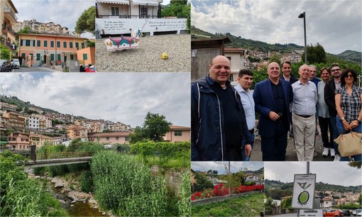 Entroterra, il senatore Gianni Berrino visita San Biagio della Cima (Foto e video)