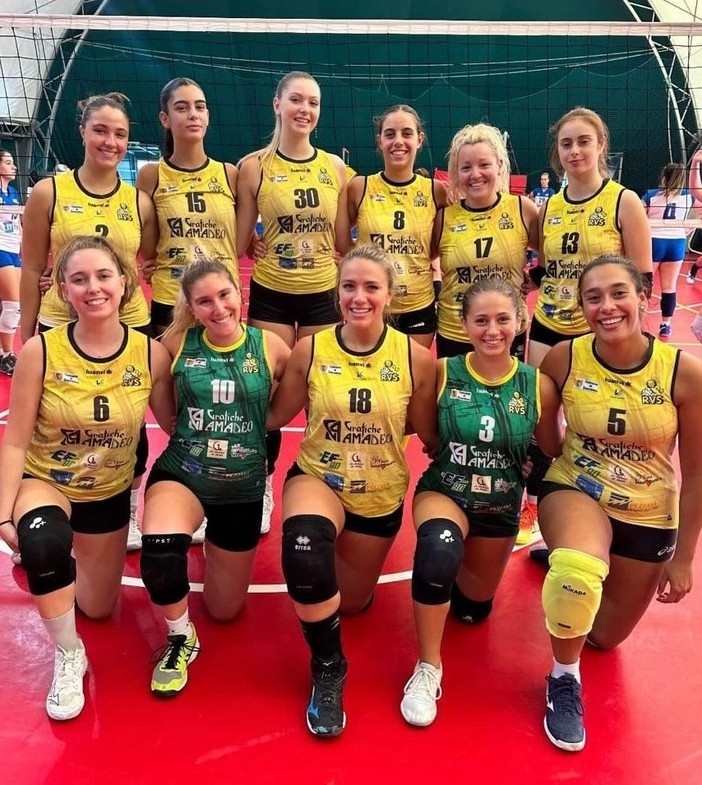 Pallavolo: bella vittoria interna della Grafiche Amadeo femminile in Serie C, battuto il Volley Albaro