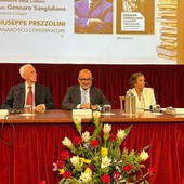 A Sanremo il ministro della Cultura Gennaro Sangiuliano: &quot;Il turismo è cambiato, c'è grande sete di conoscenza&quot; (Foto e video)