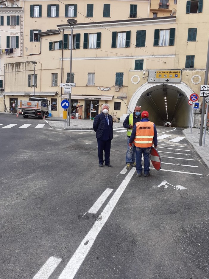 Ventimiglia: dopo mesi di lavoro riaperta la galleria degli Scoglietti