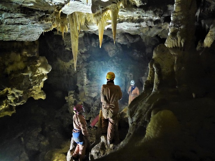 Cai Sanremo, una giornata nella Grotta del Calamaro