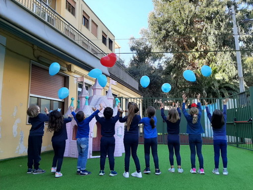 Nella Giornata mondiale sulla consapevolezza all'autismo. molteplici iniziative dell'IC Sanremo Ponente