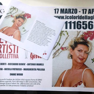 Mostra Collettiva dell'Associazione i Colori della Gioia oggi a Sanremo