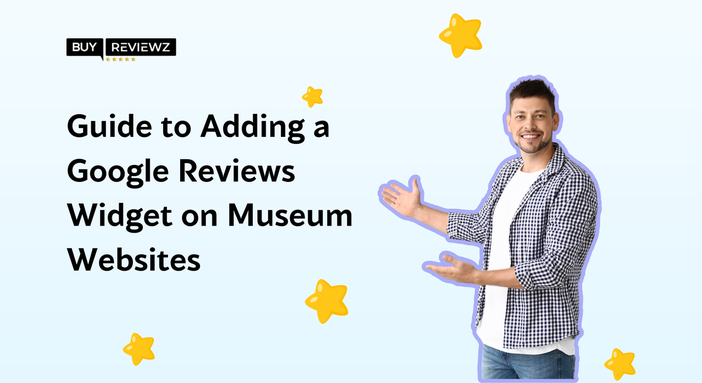Guide til tilføjelse af en Google Anmeldelser-widget på museumswebsteder