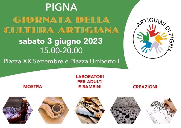 A Pigna una giornata dedicata alla cultura dell'artigianato