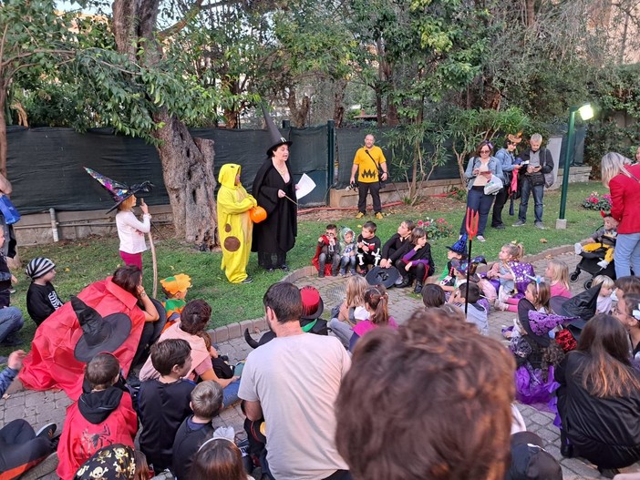 Bordighera: successo per la festa di Halloween della Croce Rossa ai Giardini Lowe (foto)