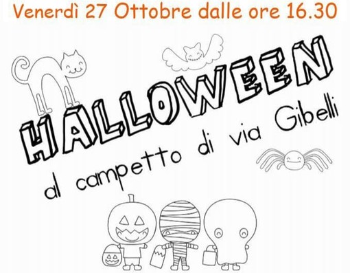 Halloween al campetto di via Gibelli, la festa organizzata dall’Associazione Genitori attivi