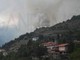 Triora: incendio sulle alture del paesino, intervengono anche due elicotteri