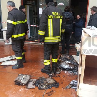 Ventimiglia: principio di incendio dovuto a un corto circuito questo primo pomeriggio in pieno centro