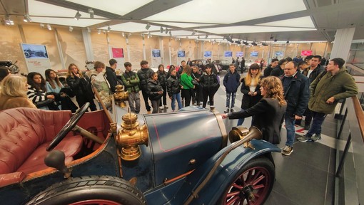 Visita didattica degli studenti del Colombo di Sanremo e Arma di Taggia all’Alfa Romeo di Arese