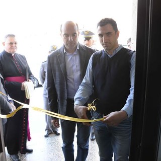 Imperia: inaugurata questa mattina la nuova sede della Croce d'oro di Cervo, in piazza Calvi