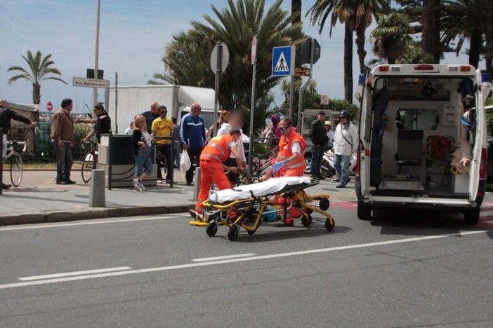 Sanremo: investita sulle strisce da un'auto, 65enne portata in Ospedale