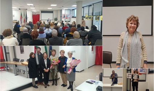 Storie, riflessioni e musica a Vallecrosia: sala polivalente gremita per l'incontro sul valore della scrittura (Foto e video)