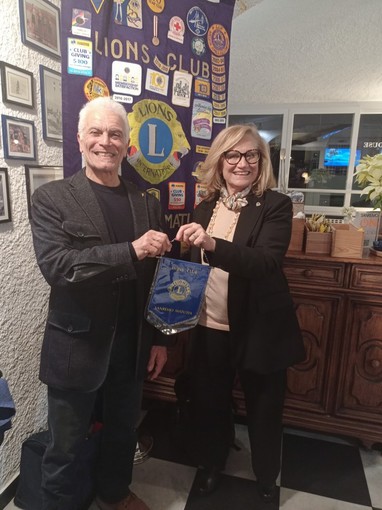 Claudio Littardi al Lions club Sanremo Matutia