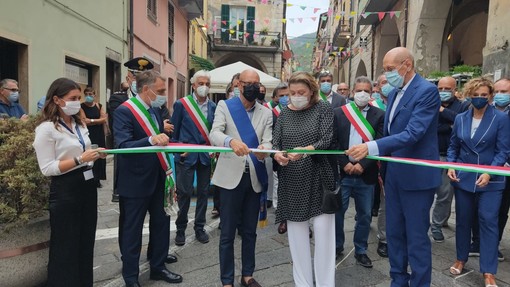 Grande festa a Pieve di Teco, al via l'edizione 2021 dell'Expo valle Arroscia: protagonisti i prodotti tipici e le eccellenze del territorio (Foto e video)