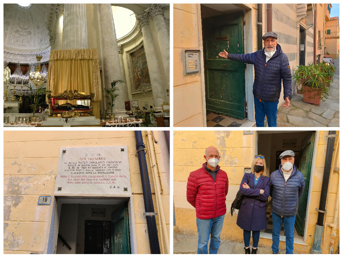 Imperia, Giacomo Raineri: “Le spoglie mortali di San Leonardo tornino nella sua casa al Parasio, vi spiego perché”  (foto e video)