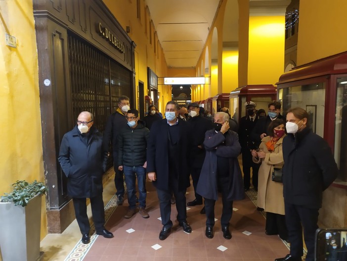 Imperia, inaugurato il nuovo centro riqualificato di Oneglia. Toti: &quot;Sulla città investimenti per quasi sei milioni di euro&quot; (Foto e video)