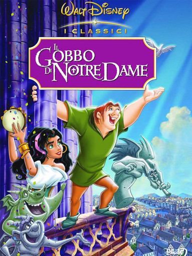 Riva Ligure: questa sera alla Spiaggia dei Tamerici, proiezione del film della Disney 'Il Gobbo di Notre Dame'
