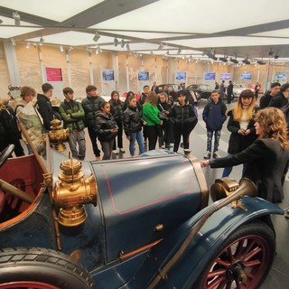Visita didattica degli studenti del Colombo di Sanremo e Arma di Taggia all’Alfa Romeo di Arese