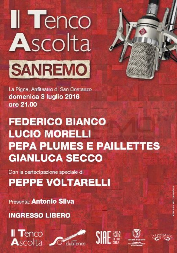 Sanremo: domani appuntamento con 'Il Tenco ascolta', ospite Peppe Voltarelli